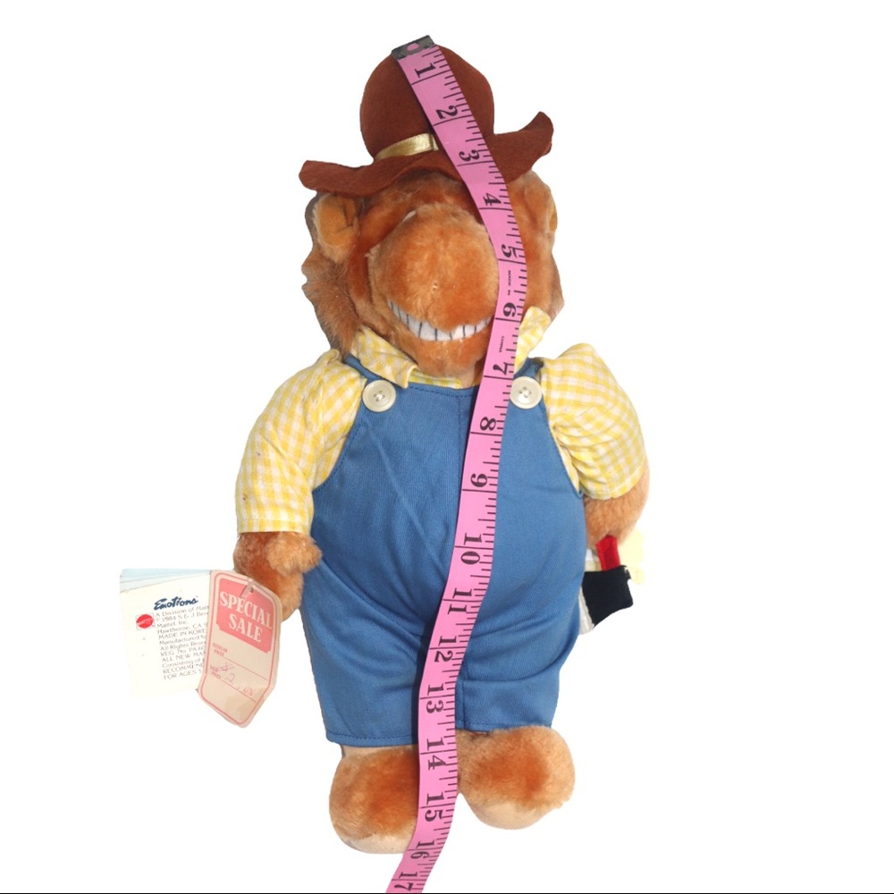 Berenstain Bears Vintage 1984 Plush Papa Bear with Original Tags - Picture 8 of 11